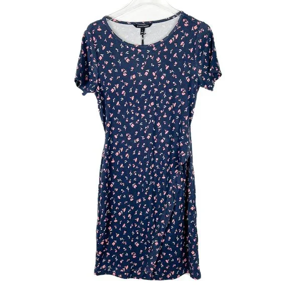 41 Hawthorn | Dresses | Nwt Stitch Fix 4 Hawthorn Brigitte Knit Dress Ditsy  Floral Navy Size Medium M | Poshmark